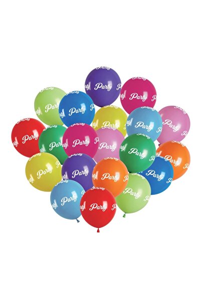 OEM Baloane Colorate de Petrecere "Party" 30 cm – 50 buc.