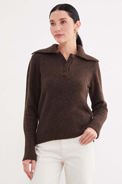 Fulla Moda Pulovere - Maro - Regular fit