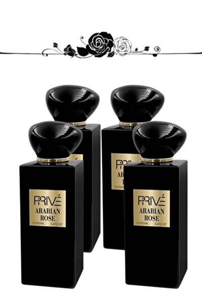Prive 4 قطع Privé Arabian Rose عطر 100 مل