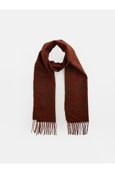 LC Waikiki Scarf & Beanie & Gloves Set - Multicolor - Plaid