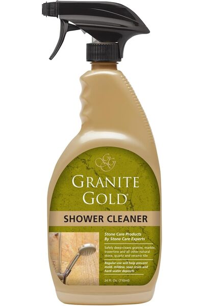 Granite Gold Shower Cleaner Spray for Quartz, Granite, Marble, Ceramic, and O...