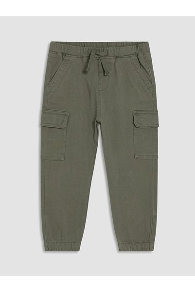 LC Waikiki Pantaloni Cargo din Gabardină pentru Băieți