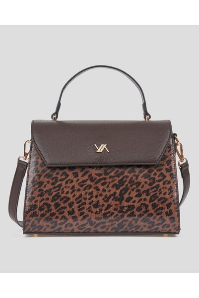VERDE Γυναικεία Τσάντα 16-0008684 Animal Print