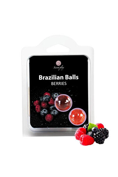 SECRET PLAY Bile Braziliene - FRUCTE DE PĂDURE, ulei de masaj pentru corp și ...