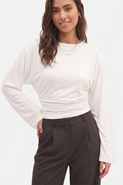 VODENS Bluza - Bela