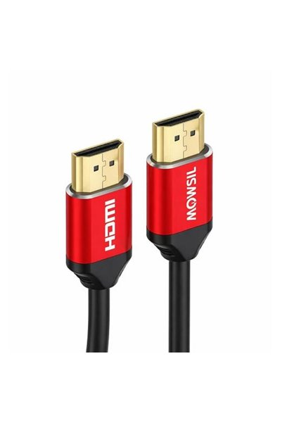 MOWSIL كابل HDMI 1.4 بدقة 4K@30Hz بطول 1 متر، معدل نقل يصل إلى 10.8 جيجابت في...