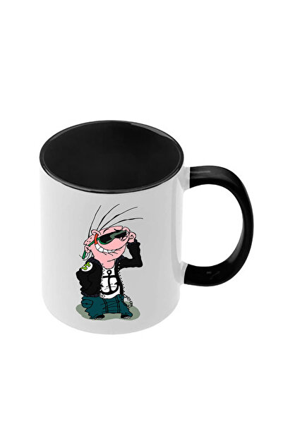 Photoretous Ed Edd N Eddy Κούπα με Μαύρη Λαβή και Εσωτερική Επένδυση
