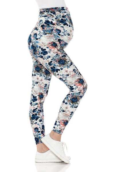 Leggings Depot بنطلونات نسائية للحوامل (عبوة واحدة)