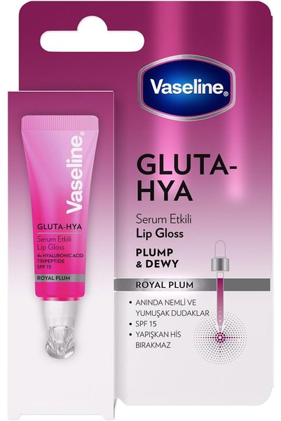 Vaseline Gluta Hya Serum Etkili Lip Gloss Royal Plum