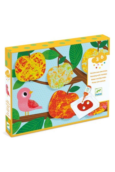 djeco Joc creativ pictura cu bile din sticla Natura,