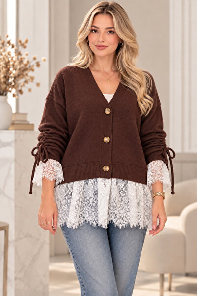 semela Cardigans - Metallic - Oversize