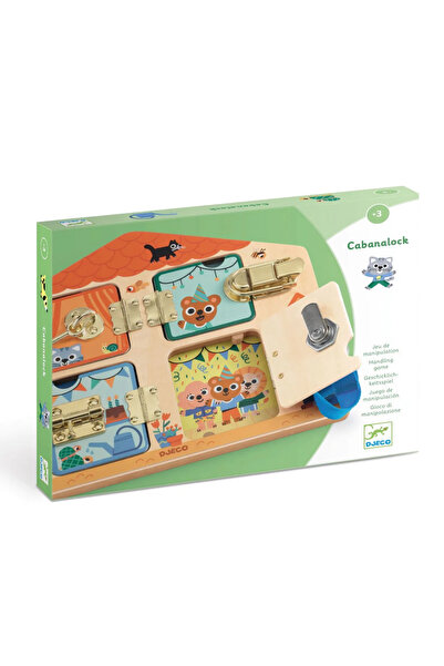 djeco Joc educativ Cabanalock,