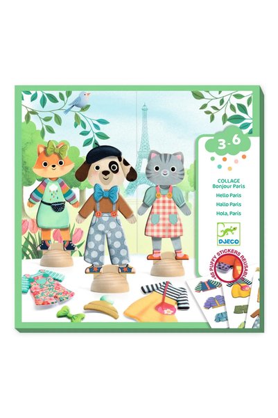 djeco Joc creativ Bine te-am gasit Paris,