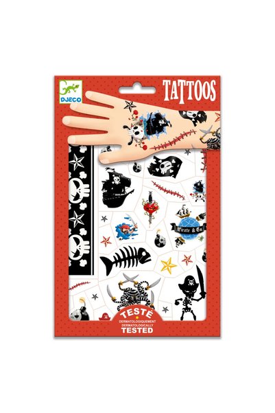 djeco Tatuaje Pirati,