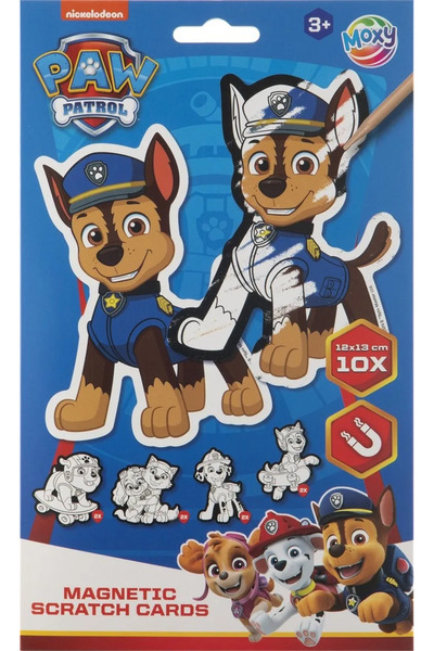 Moxy Set creativ de razuit Creeaza magneti Paw Patrol, Patrula Catelusilor