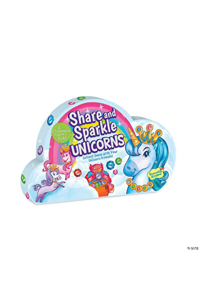 Peaceable Kingdom Joc de cooperare cu unicorni si pietre pretioase, Unicorni ...