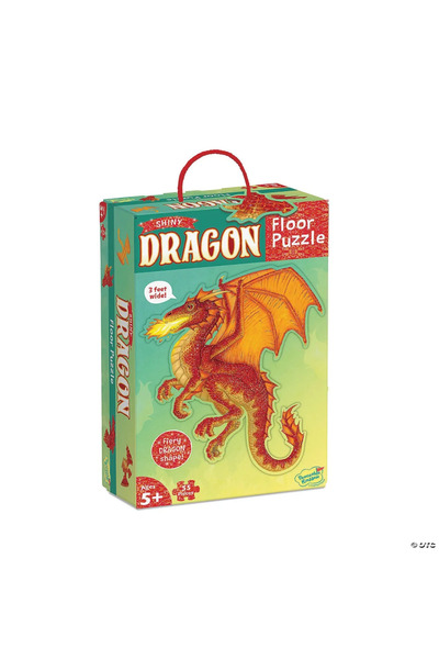 Peaceable Kingdom Dragon Floor Puzzle – puzzle de podea în forma de dragon