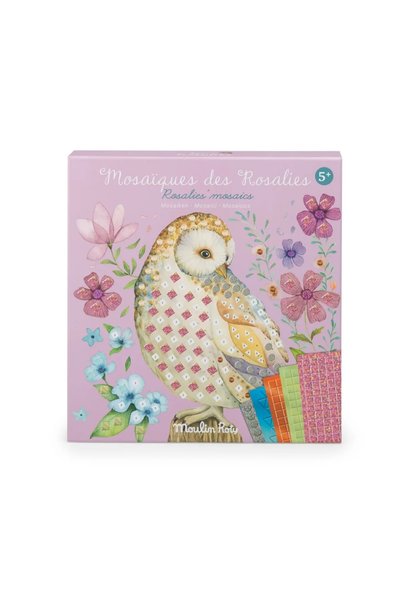 Moulin Roty Joc creativ mozaic Les Rosalies,