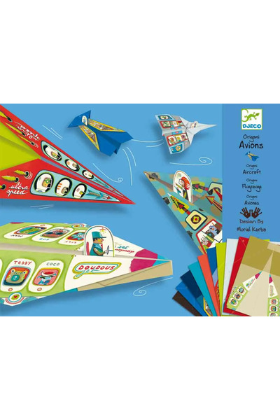 djeco Joc creativ origami Avioane,