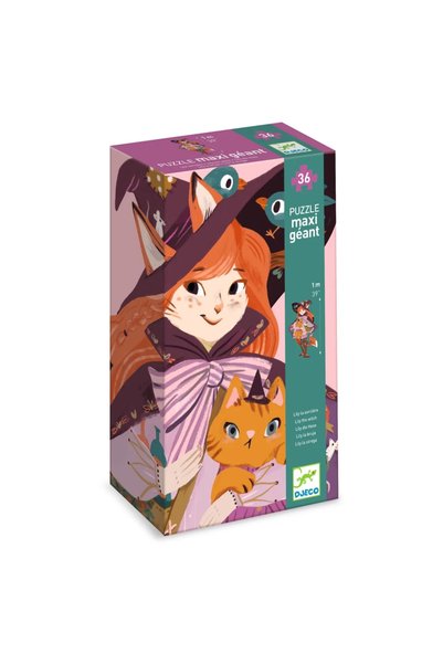 djeco Puzzle gigant Vrajitoarea Lily,