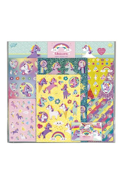Totum Super set abtibilduri cu unicorni