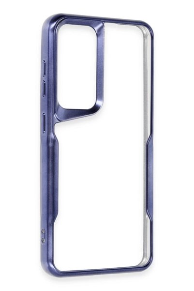 Bezos Samsung Galaxy S24 Compatible Case Boyi Silicone Cover - Navy Blue