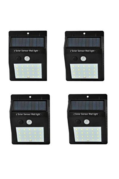 OEM Lichidare de stoc! Set de 4 lămpi solare de perete cu senzor de mișcare, ...