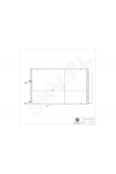 ESEN SKV Radiator climatizare Toyota Prius cu uscător 8845047020