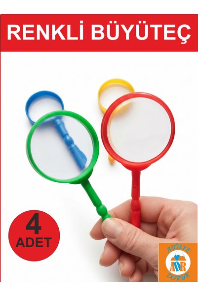 Atölye Doruk Renkli Büyüteç-Doğum Günü Hediyelik-Karne Hediyesi-Pinyata İçi O...