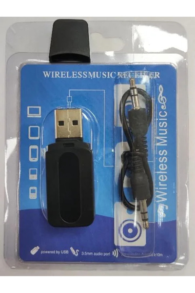 OEM Adaptor convertor audio Bluetooth Wireless 2.1 + EDR USB cu mufă de 3,5 mm