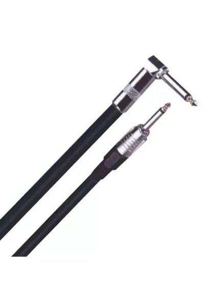 OEM Cablu chitara Jack 6.35 mm tata la Jack 6.35 mm tata la 90 grade 6m ibiza