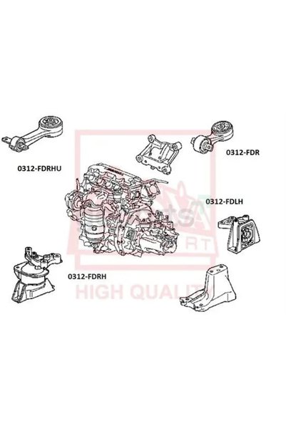 BSG Motor Takozu Civic 2006-2012 Manuel Vites Ust Sag