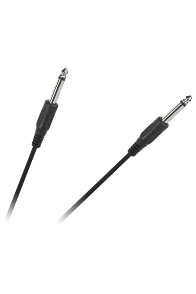 OEM Cablu microfon Jack 6.3 mm mono la 6.3 mm mono 1m