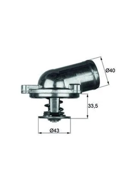 MAHLE Termostat 87 C Mercedes M111 W202 S202 C208 W210 S210 Klımasız