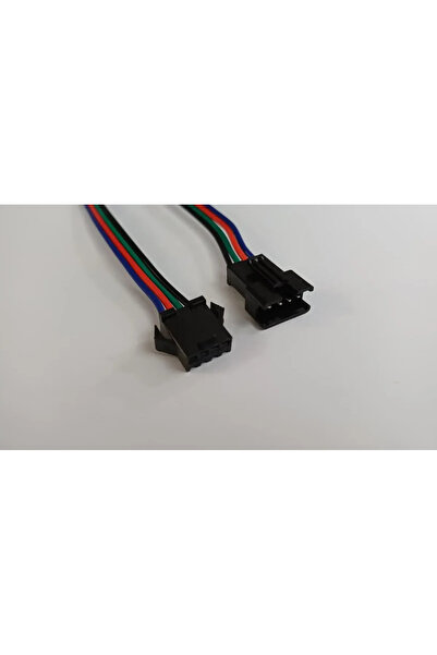 OEM Cablu cu mufa 4 Pini Tata/Mama mic negru JST SM 2B