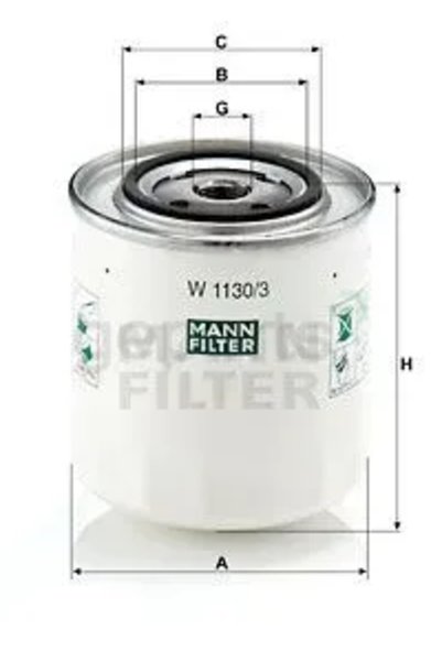MANN Yağ Filtresi T4 1991-1997 OC214