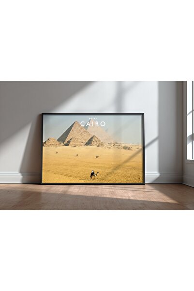 KEYFHOME Cairo Egipt Nr. 3 Tablou MDF înrămat Poster Living Decor de perete C...