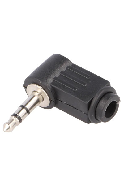 OEM Mufa Jack 3.5 mm tata stereo la 90 grade pe cablu JC-023