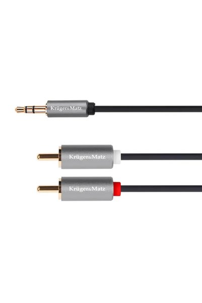Kruger&Matz Cablu JACK 3.5 mm - 2x RCA 3m Basic