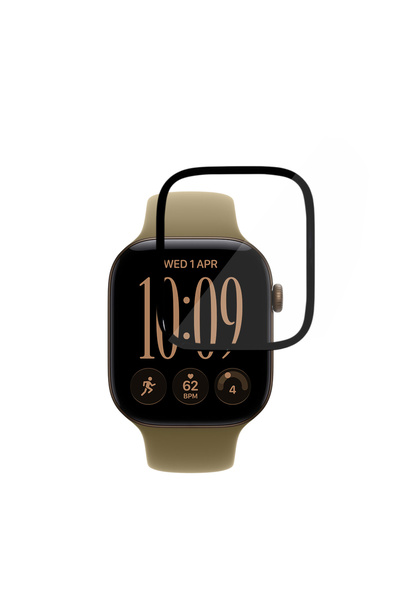 Techsuit Folie pentru Apple Watch 12 42mm (set 2) - Nano Flex - Negru