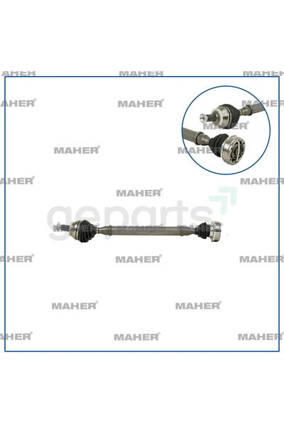 MAHER Aks Komple Ön Polo / Ibiza / Cordoba / Fabia / Roomster 2005-2009 M - T BNM 1.4 TDI Sağ