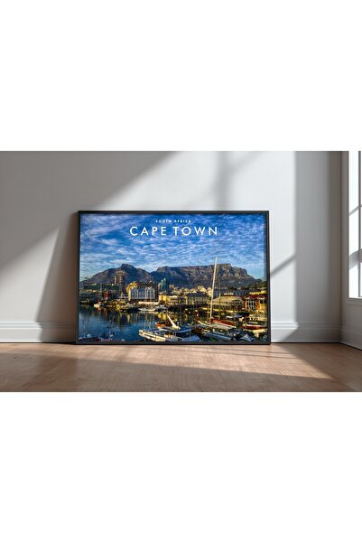 KEYFHOME Cape Town Africa de Sud Nr. 6 Tablou MDF înrămat Poster Living Room ...