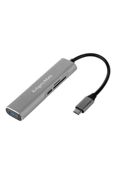 Kruger&Matz HUB USB Tip C - HDMI USB 3.0 SD MICROSD +USB Tip C