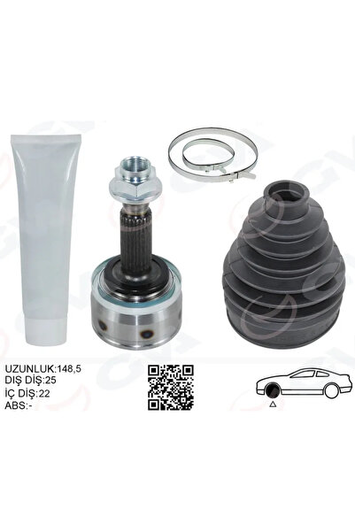 GVA Aks Kafası Diş Hyundai Bayon 1.0L 1.4L G3LE G4LC 2021 / KIA RIO. Stonic 1.4L G4LC 2019 25X22X52.5