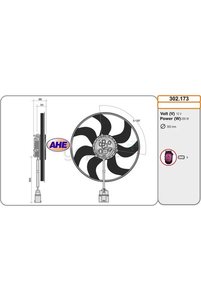 vag Fan Motoru ; VOLKSWAGEN Polo 2010-2014
