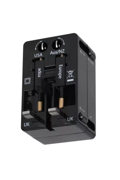 OEM Adaptor tensiune universal poloneza germana engleza italiana americana ch...