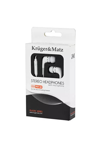 Kruger&Matz Casti audio cu microfon KM-P01