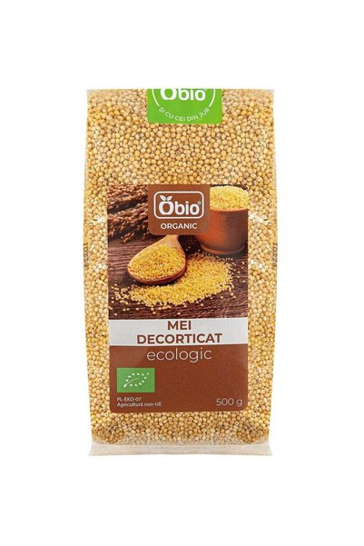 OBİO Mei decorticat, bio, 500g,