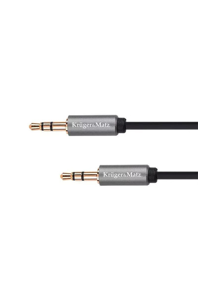 Kruger&Matz Cablu JACK 3.5 mm tata-tata 1m BASIC Kuger&Matz