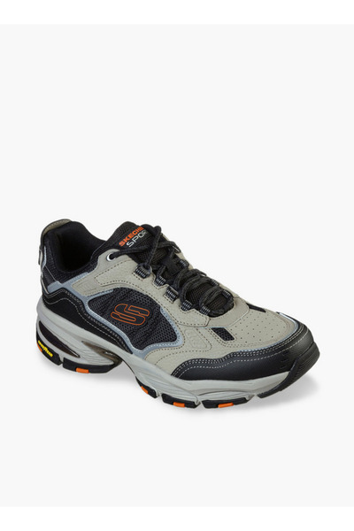 SKECHERS Men Vigor 3.0 Lace-Up Leather Walking Shoes